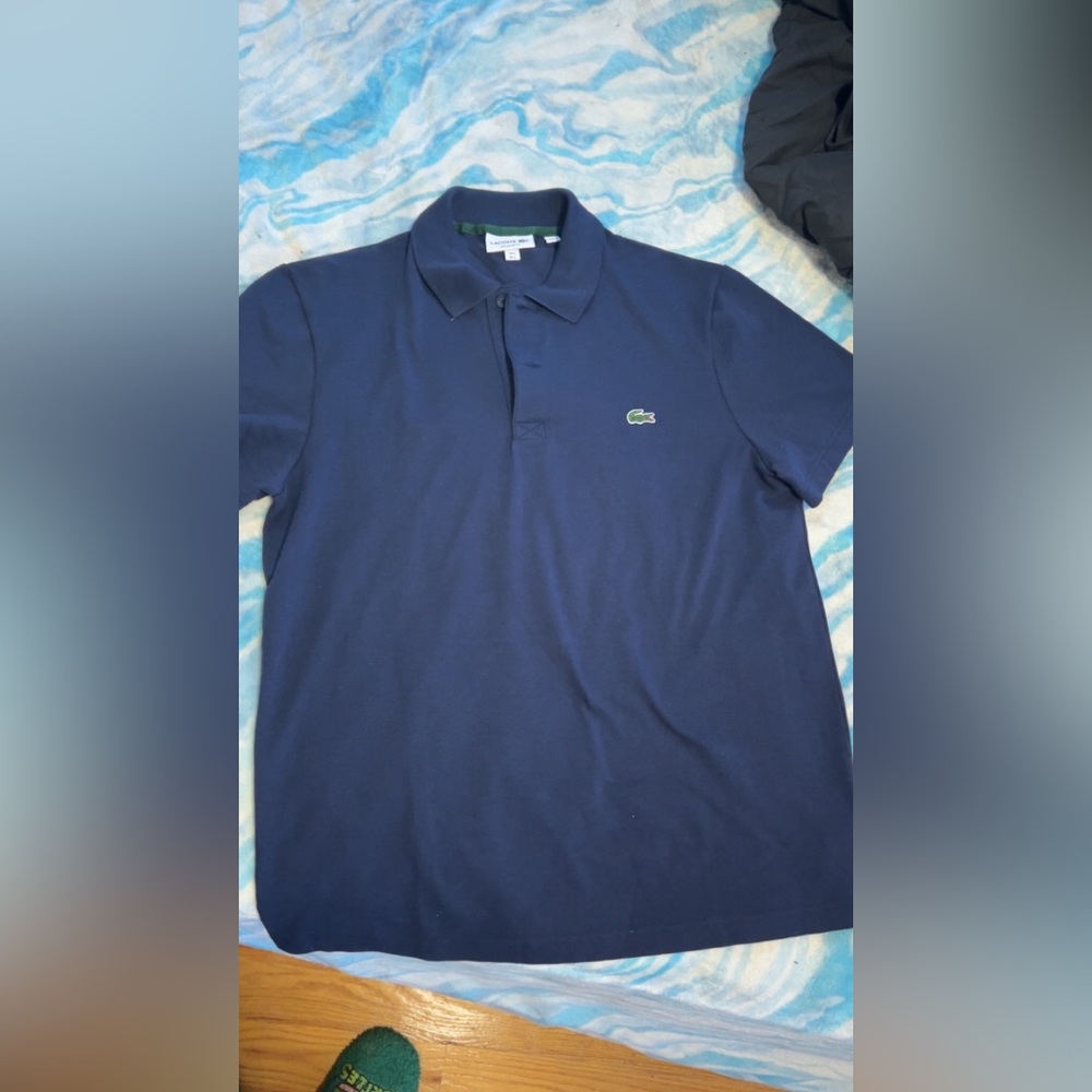 Only worn once mens Lacoste polo